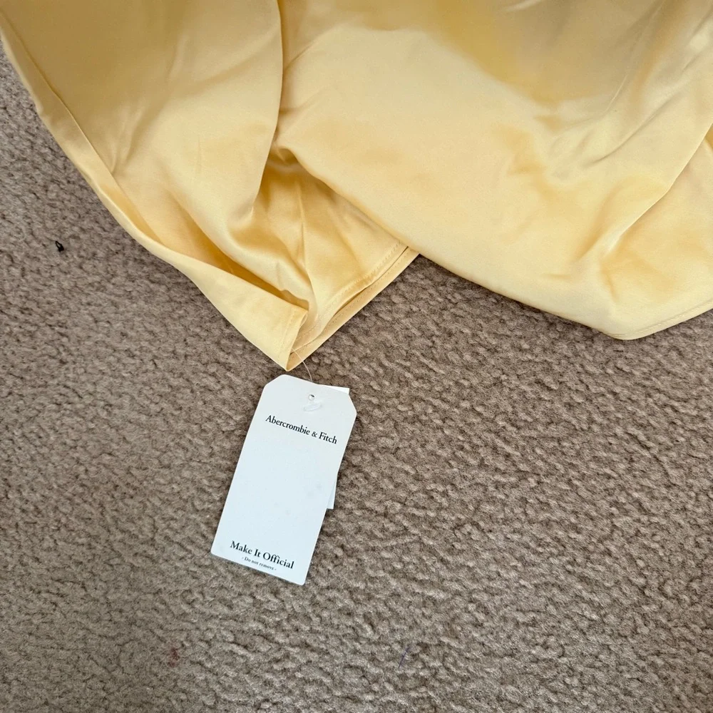Abercrombie yellow dress